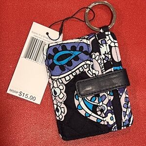 Vera Bradley Iconic Snap Card Case